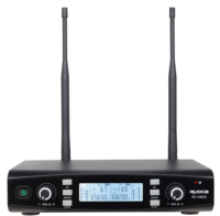 Nouveau système de Microphone portable sans fil professionnel UHF FM Microphone en métal sans fil antibruit pour la conférence de l'église