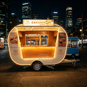 Street Restaurant Beverage Cart Mobile Juice Food Truck Mobile Juice Cart Coffee Bar Cart Consession <b>Trailer</b> - Product Image 5