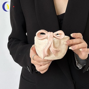 Bol en céramique de luxe le plus vendu avec nœud décoratif – Ensemble de bols à riz et soupes – Vaisselle haut de gamme - Product Image 2