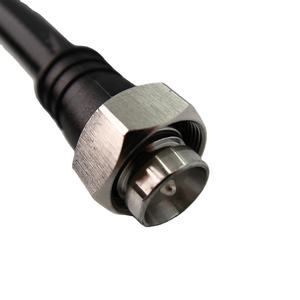 HF-Koaxial-Überbrückung kabel mit 4310 rechtwinkligem Stecker für 1/<span class=keywords><strong>2</strong></span> "Super Flexible - Product Image 1