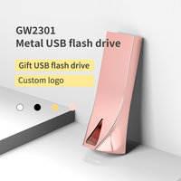KDATA grosir murah Stick flashdisk Mini Promo hadiah 64GB 32GB logam kustom 3.0 USB Flash drive