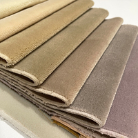 Haute qualité maison déco tissu mohair sellerie peluche velours tissu pour canapé