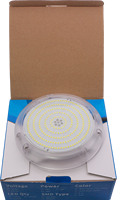 Lampe LED RGB étanche IP68 LanVol pour piscine, AC12V 12W/18W, multicolore, télécommande, éclairage sous-marin pour piscine et spa, garantie 2 ans