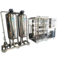 750L/H Station d'eau par osmose inverse Systèmes de purification d'eau Machine à eau déminéralisée portable