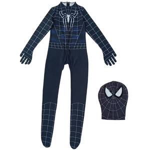 Multiple Color TV &amp; Movie Superhero Halloween Black <strong>Costumes</strong> De <strong>Spiderman</strong> <strong>Costume</strong> for Adult - Product Image 4