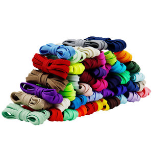 Corda Elastica Piatta Multifunzione in Cotone da 7mm-15mm, Larghezza 6mm, <span class=keywords><strong>Lacci</strong></span> per <span class=keywords><strong>Scarpe</strong></span> e Vestiti, Vendita all'Ingrosso - Product Image 4