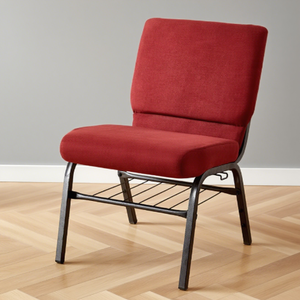 Personnalisé Durable Fer Verrouillage Rembourré Salon Église Auditorium Chaise De Théâtre Empilable pour Pasteur Sièges En Gros - Product Image 3