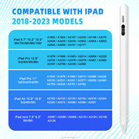 IPad dijital güç ekran için aktif manyetik Stylus kalem Palm ret ucuz aktif iğneli kalem