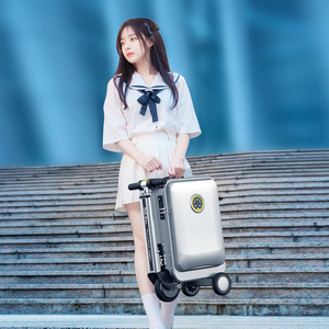 กระเป๋าเดินทางอัจฉริยะ <span class=keywords><strong>Airwheel</strong></span> SE3SL สำหรับเดินทางธุรกิจและขึ้นเครื่องบิน โครงสร้างอะลูมิเนียมอัลลอยด์ ทนทาน - Product Image 6