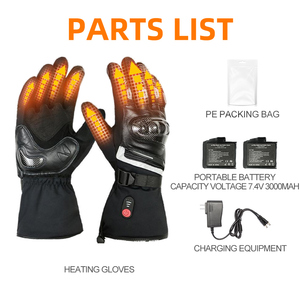 Producto Popular Guantes Interiores <span class=keywords><strong>Calefactables</strong></span> para Motocicleta Color Negro 7.4V Batería Recargable Guantes Eléctricos <span class=keywords><strong>Calefactables</strong></span> para Hombre - Product Image 3