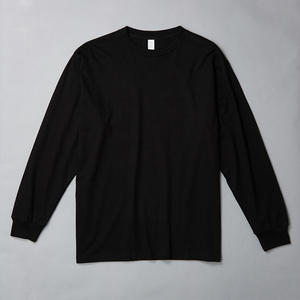 Gran oferta profesional precio bajo hombres <span class=keywords><strong>camisetas</strong></span> algodón 100 hombres <span class=keywords><strong>manga</strong></span> <span class=keywords><strong>larga</strong></span> Camiseta cuello redondo hombres camiseta en blanco - Product Image 3