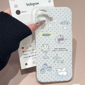 เคสแข็งลายจุดรูปแมวนางฟ้าสองชั้นกันตกเหมาะสำหรับ <span class=keywords><strong>iPhone</strong></span> 17 16 15 <span class=keywords><strong>Pro</strong></span> เคสแข็ง <span class=keywords><strong>Max13</strong></span> - Product Image 3
