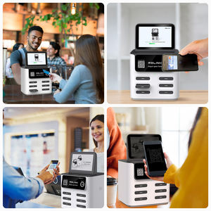 NFC 12 ranuras banco de energía estación de acoplamiento cargador de teléfono móvil compartir banco de energía estación para Centro Comercial restaurante - Product Image 5