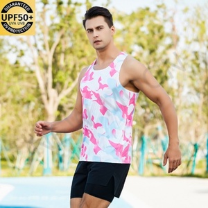 Chaleco Deportivo Transpirable de Secado Rápido para Maratón con Impresión por Sublimación Personalizada, Chaleco sin Costuras para Gimnasio y Correr al Aire Libre - Product Image 4