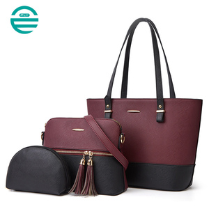 FULIYA tas jinjing wanita, kantung bahu mewah portabel 3 dalam <span class=keywords><strong>1</strong></span> Set untuk perempuan - Product Image 3