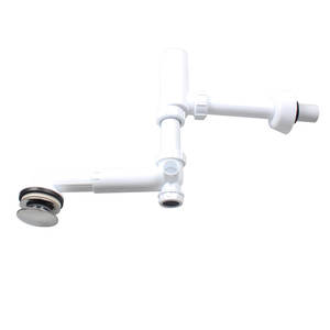 Sistema de Drenaje para Lavabo Rectangular WaiiHO 028, Acero Inoxidable 304 y PP, Incluye Desagüe de Piso - Product Image 4