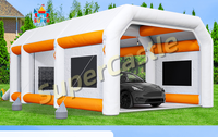 Tente de garage gonflable portable sur mesure pour voiture, facile à installer, abri de protection pour voiture, tente de stationnement