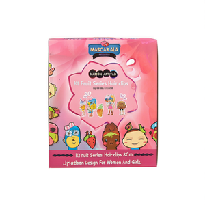 Barrettes à cheveux Mascarala Kt Fruit Series 8 cm en plastique, design cartoon pour femmes et filles - Product Image 1