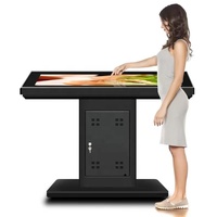 Table Tactile Intelligente Multitouch Interactive VISIGN pour Restaurants, 21,5, 32, 43, 49, 55 Pouces, pour Jeux de Café, avec Affichage de Prix