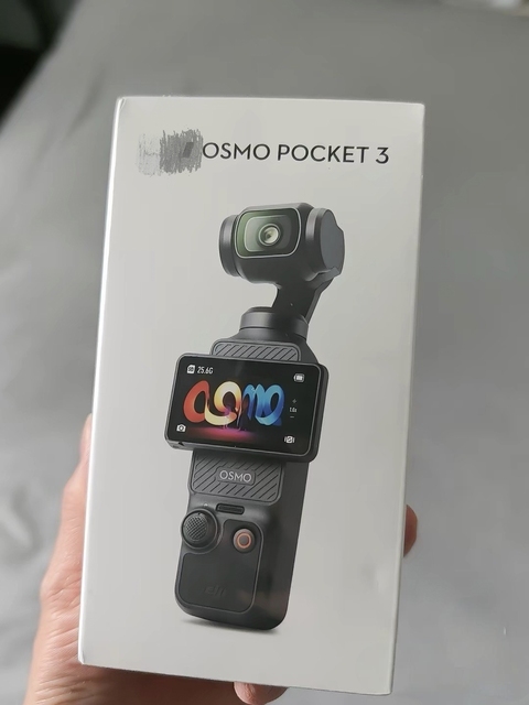 Original D1JI Osmo Pocket 3 Vlogging Camera 1 CMOS 4K 120FPS Face Object Tracking 2 Rotatable Touchscreen 3Axis Gimbal