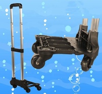Poignée télescopique rétractable robuste de 100 kg, pièce de rechange classique pour valise à roulettes, accessoires de valise de transport, quincaillerie