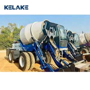 New Condition 2.6m Self-loading Concrete Mixer Truck With Engine & Pump Automatic Feeding High Efficiency - Product Image 6