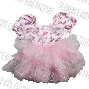 DH ODM Customizable <strong>Christmas</strong> Pink Santa Toddler Girls Tutu Dress Rompers <strong>Baby</strong> <strong>Christmas</strong> <strong>Outfit</strong> - Product Image 5