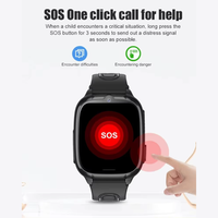 Montre connectée pour enfants 2026 D53 avec carte SIM, appel SOS, positionnement LBS+WIFI, écran 1,83 pouces, appels vidéo, mode classe, montre intelligente 4G pour enfants