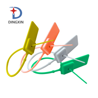 Sceau en plastique inviolable DX6-120P, livraison gratuite, sceau de sécurité en plastique pour la logistique
