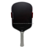 Paleta de Pickleball Yiheng New Boom Core Elongated, Espuma Alargada Rodeada por EVA de 16 mm de Grosor, Fibra de Carbono Toray T700 Rugosa, Duradera