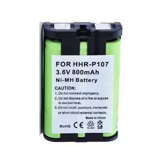 Paquete de batería para teléfono inalámbrico de 3,6 V 800mAh recargable para teléfonos móviles modelos 1/HHRP107A en Stock