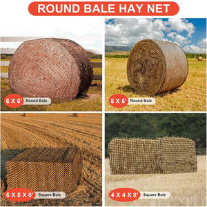 Red para Heno Redonda Grande de 6x6 pies para Caballos, Red de Alimentación Lenta para Ganado, Red para Heno sin Nudos - Product Image 4