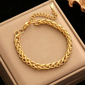 316l נירוסטה שרשרת קישור עגולה לגברים שרשרת תכשיטים וטרנדיים של נשים - Product Image 4