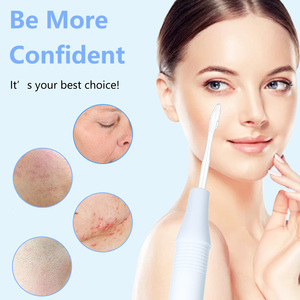 เครื่องนวดหน้าความถี่สูง Yumely แบบพกพา 6 หัวแก้วสีฟ้า ช่วยลดเลือนริ้วรอย ใช้งานได้กับ - Product Image 5