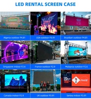 Écran LED mobile HD P2.97 pour location extérieure, étanche, pour publicité mobile, concerts et événements