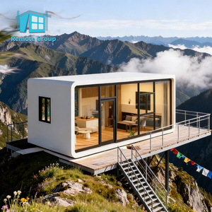 Casa Prefabbricata Mobile Tipo Apple in <span class=keywords><strong>Vendita</strong></span>, Ufficio Portatile Prefabbricato da 20ft 40ft, Casa Container Impermeabile - Product Image 1