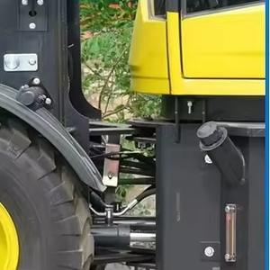 Mini chargeuse compacte diesel chinoise, tracteur, chargeuse sur pneus avant, composants principaux - Moteur, roulement, pompe, boîte de vitesses, haute performance - Product Image 5