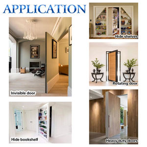 Поворотная дверная петля 360 градусов из нержавеющей стали, современный дизайн для 100 кг 300 кг 500 кг, деревянная дверь 300 кг, поворотная дверная петля - Product Image 5