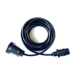 Autokins TC211 1.5M 3M 12V 7 pines, conjunto de cableado para remolque tipo europeo, piezas para remolque - Product Image 2