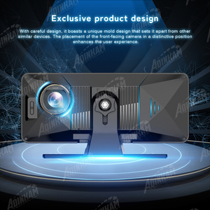 Xách Tay Dual Kênh Phía Trước IPS 1024X600 Phía Sau 1080P Carplay <span class=keywords><strong>Android</strong></span> Auto Dash Cam Không Dây 6.86 Inch 5G Cảm Ứng Sao Lưu Máy Ảnh - Product Image 3