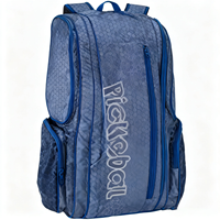 Tas Raket Pickleball Sling Puffer Anti Air Polyester Mewah dari Produsen Asli, Kapasitas 30-40L, untuk Wanita