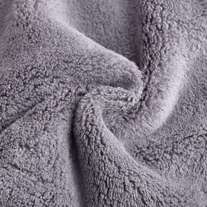 Chiffon de maquillage en microfibre pour femmes 100% tissus en microfibre serviette de nettoyage pour le visage serviette démaquillante en molleton de corail - Product Image 4