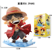 Nouvelles figurines d'action en PVC 3D de Luffy, personnage de l'anime One Piece, design tendance, haute qualité, accessoires de décoration de table, ornement