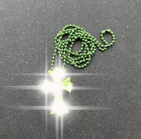 Collier tendance avec pendentif croix coloré, vintage, pour hommes et femmes, en résine plastique, bijoux de mode en gros