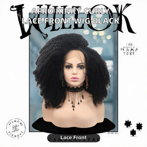 <span class=keywords><strong>Peluca</strong></span> Afro Ondulada con Encaje Frontal Meikeiko Marrón Medio, 250% <span class=keywords><strong>de</strong></span> Densidad, 18 Pulgadas, Sin Pegamento, para Uso Diario, <span class=keywords><strong>Drag</strong></span> <span class=keywords><strong>Queen</strong></span>/Cosplay, para Mujeres Negras - Product Image 2