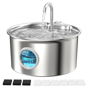 Bebedero Inteligente para Mascotas de 15L, Recargable, Ecológico, Duradero, de Acero Inoxidable, Ultra Silencioso, con Circulación de Agua, para Hogares con Múltiples Mascotas - Product Image 1