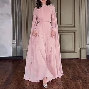 Abaya di Lusso Modesta Stile Dubai, Manica Lunga, Maxi Vestito con Paillettes e Diamanti, Chiusura Frontale con Lacci, Tunica Mediorientale - Product Image 4