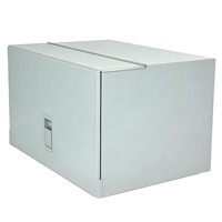 Boîte en aluminium résistante à la corrosion pour travaux forestiers, armoire à outils avec installation facile