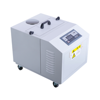 Humidificateur ultrasonique électrique à minuterie de style unique, humidistat, capacité 3-5L, usage domestique, extérieur, hôtelier, bruit 55dB, garantie 1 an
