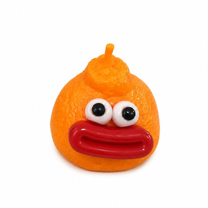 Building Ugly Orange Cute Creative Funny Expression Squeeze Slow Rebound Stress Relief <b>Squishy</b> <b>Toy</b> - Product Image 3